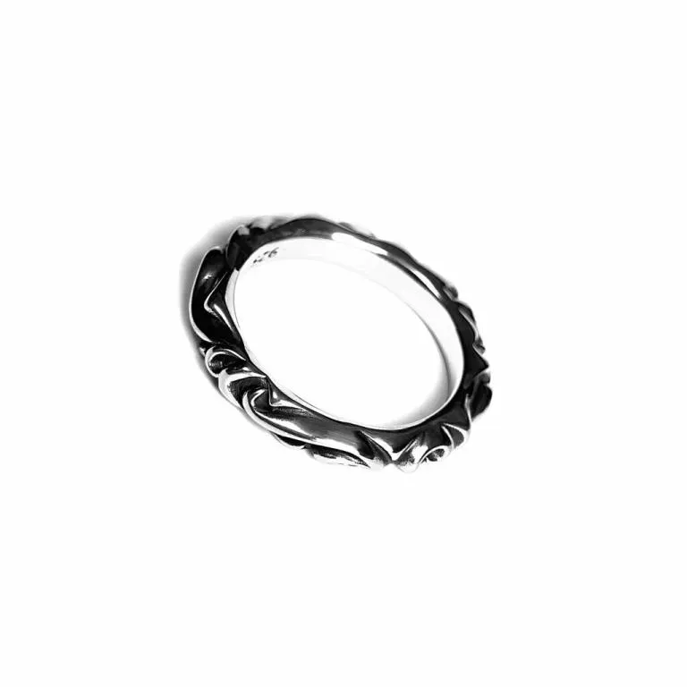 SCROLL BAND RING