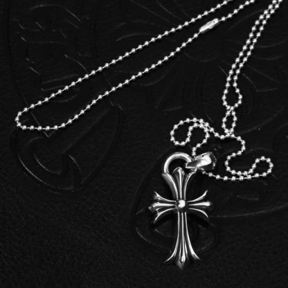 SMALL CROSS PENDANT WITH BAIL