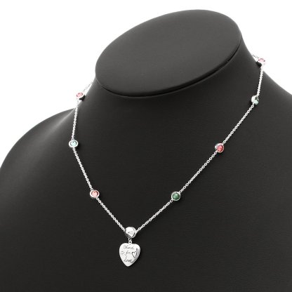 Blind for Love SV Necklace Silver Accessory Jewelry with Box