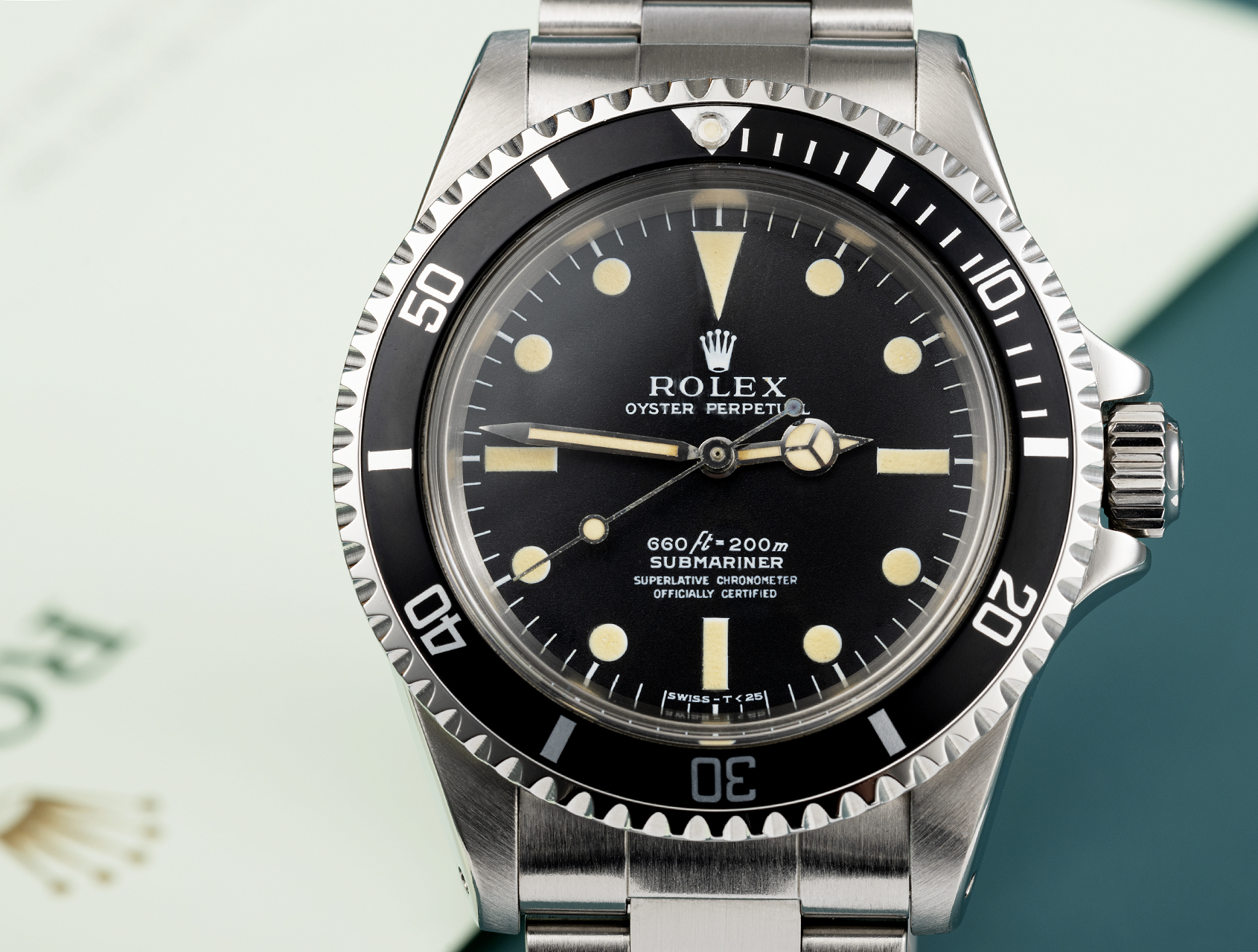Submariner 4-Line 5512 - Chronometer Rated