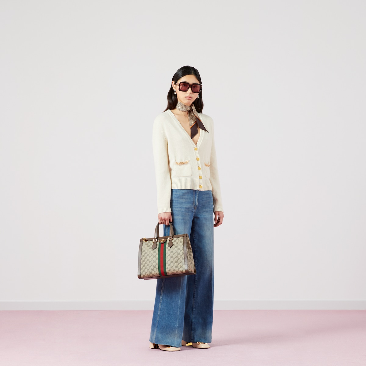 OPHIDIA  MEDIUM TOTE BAG