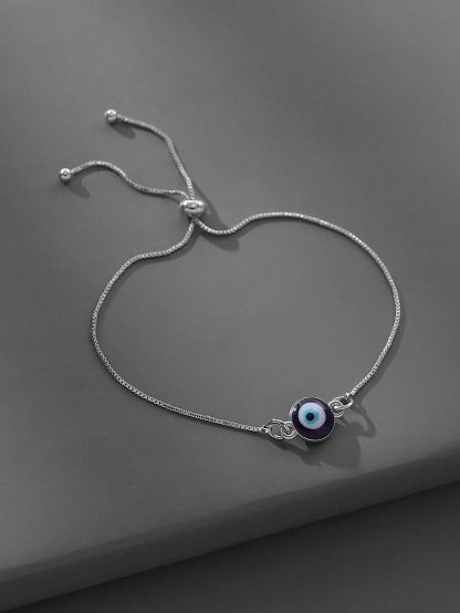 1pc Fashion Evil Eye Decor Bracelet For Women For Daily Life