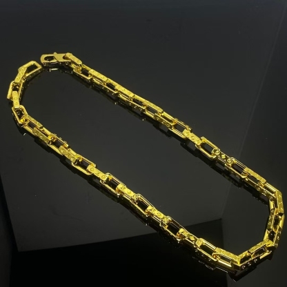 Monogram Chain Necklace