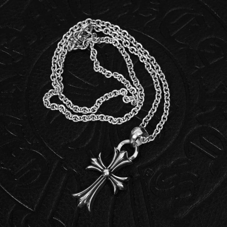 SMALL CROSS PENDANT WITH BAIL