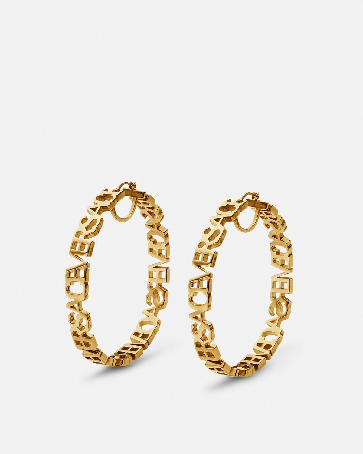 Logo Hoop Earrings