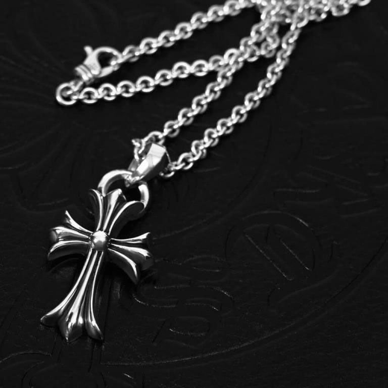 SMALL CROSS PENDANT WITH BAIL