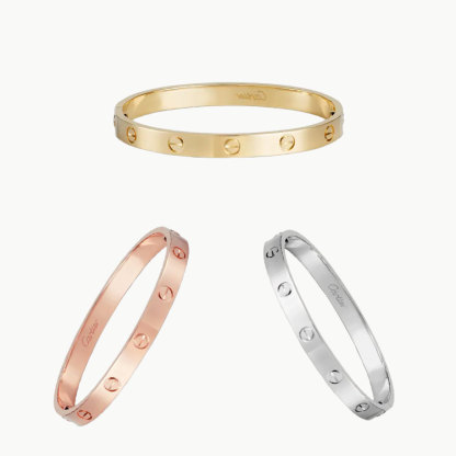 3-Piece Set Gold Love & Luck Gift