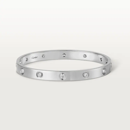 LOVE BRACELET, 10 DIAMONDS