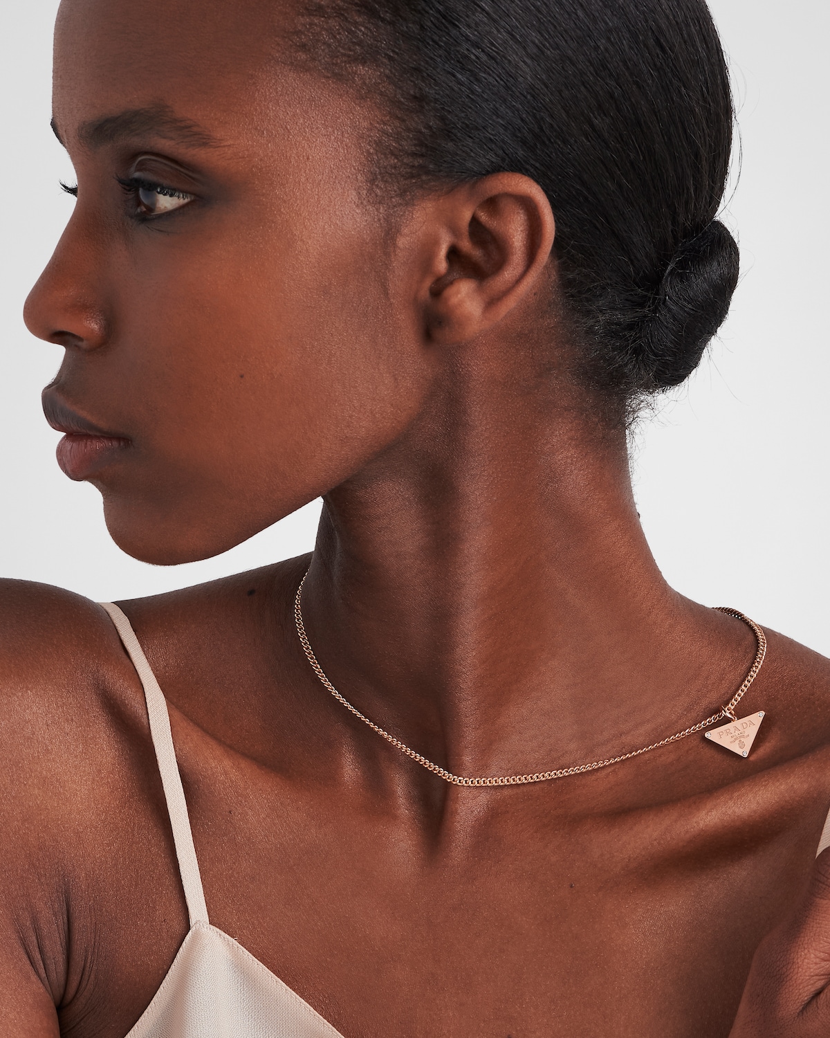 Eternal Gold pendant necklace in pink gold with diamonds