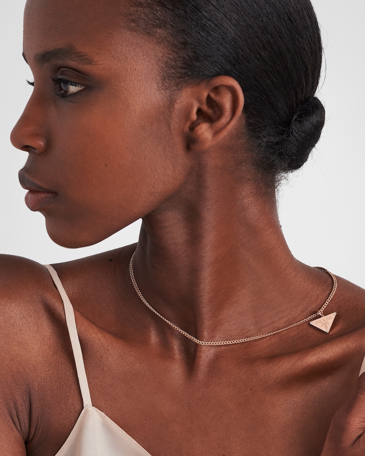 Eternal Gold pendant necklace in pink gold with diamonds