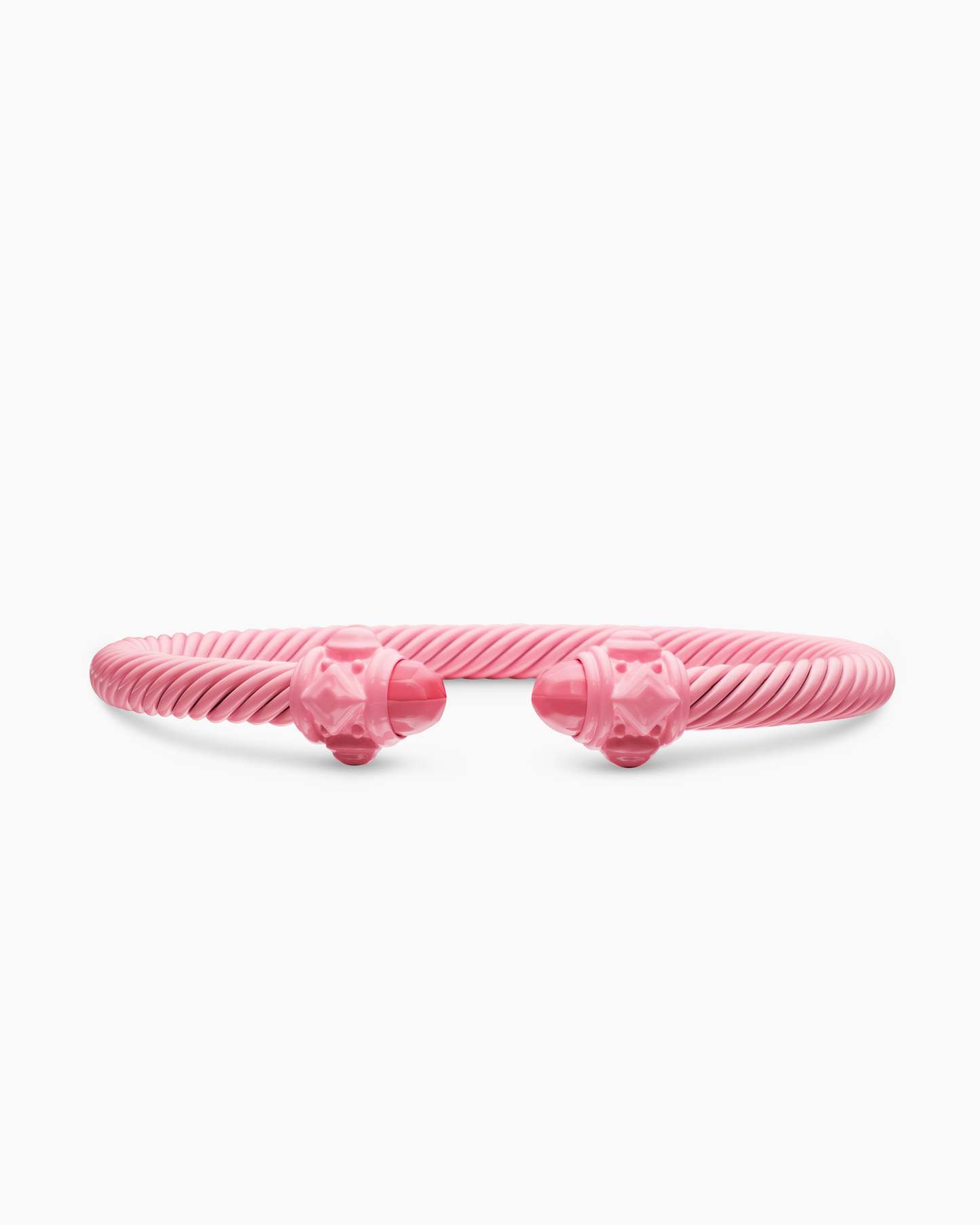 Renaissance® Classic Cable Bracelet Pink Aluminum, 5mm