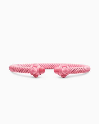 Renaissance® Classic Cable Bracelet Pink Aluminum, 5mm