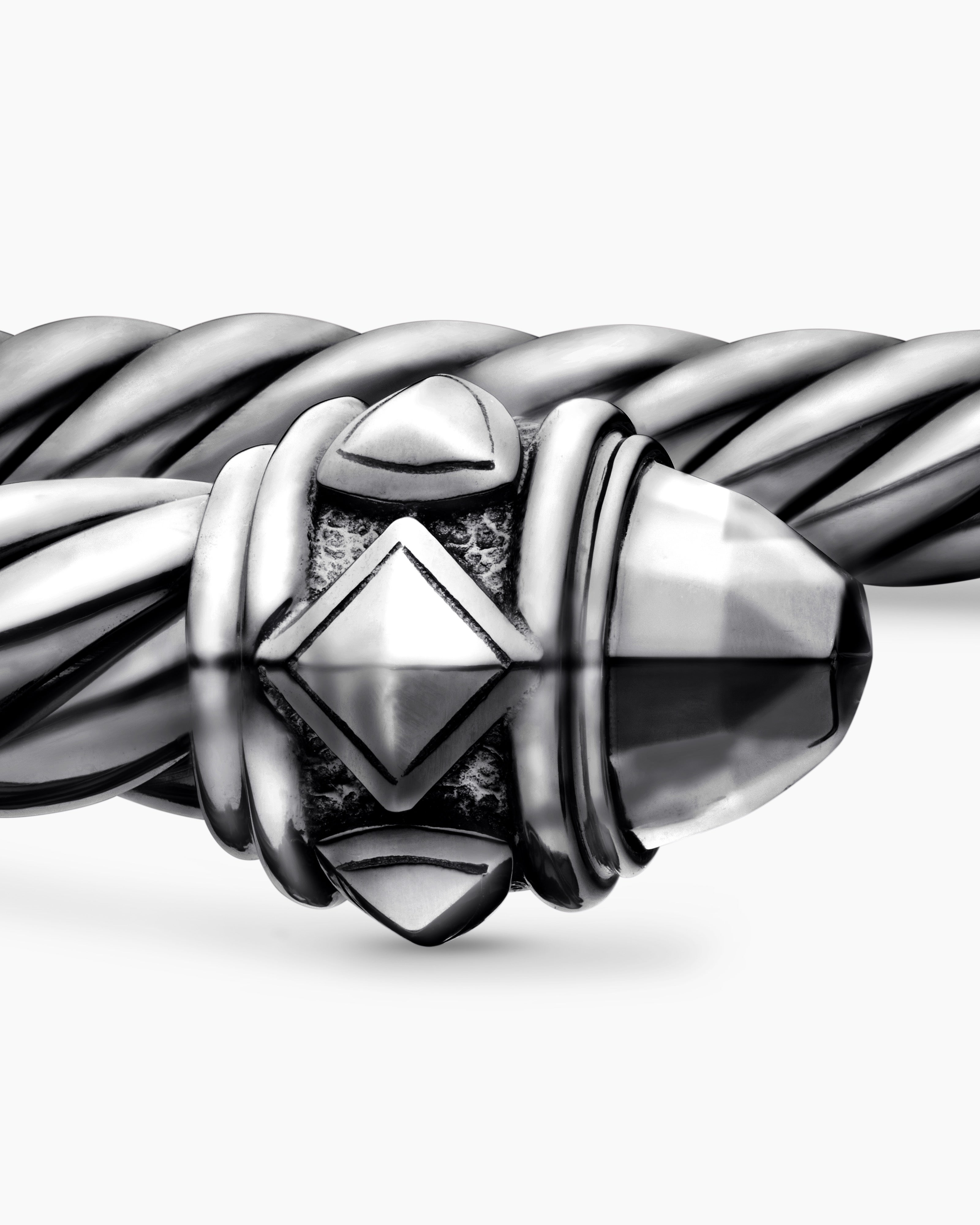 Renaissance® Classic Cable Bracelet Blackened Silver, 5mm