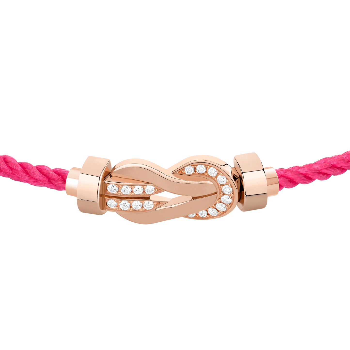 CHANCE INFINIE BRACELET 18K PINK GOLD AND DIAMONDS MEDIUM MODEL
