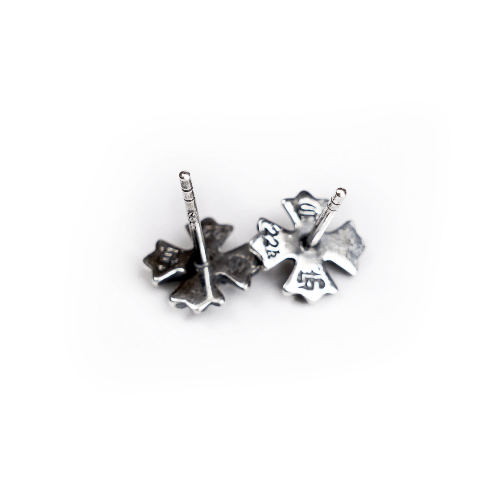 CH PLUS STUD EARRINGS WITH DIAMONDS