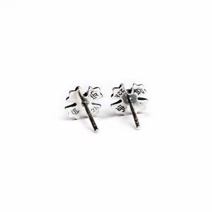 CH PLUS STUD EARRINGS WITH DIAMONDS