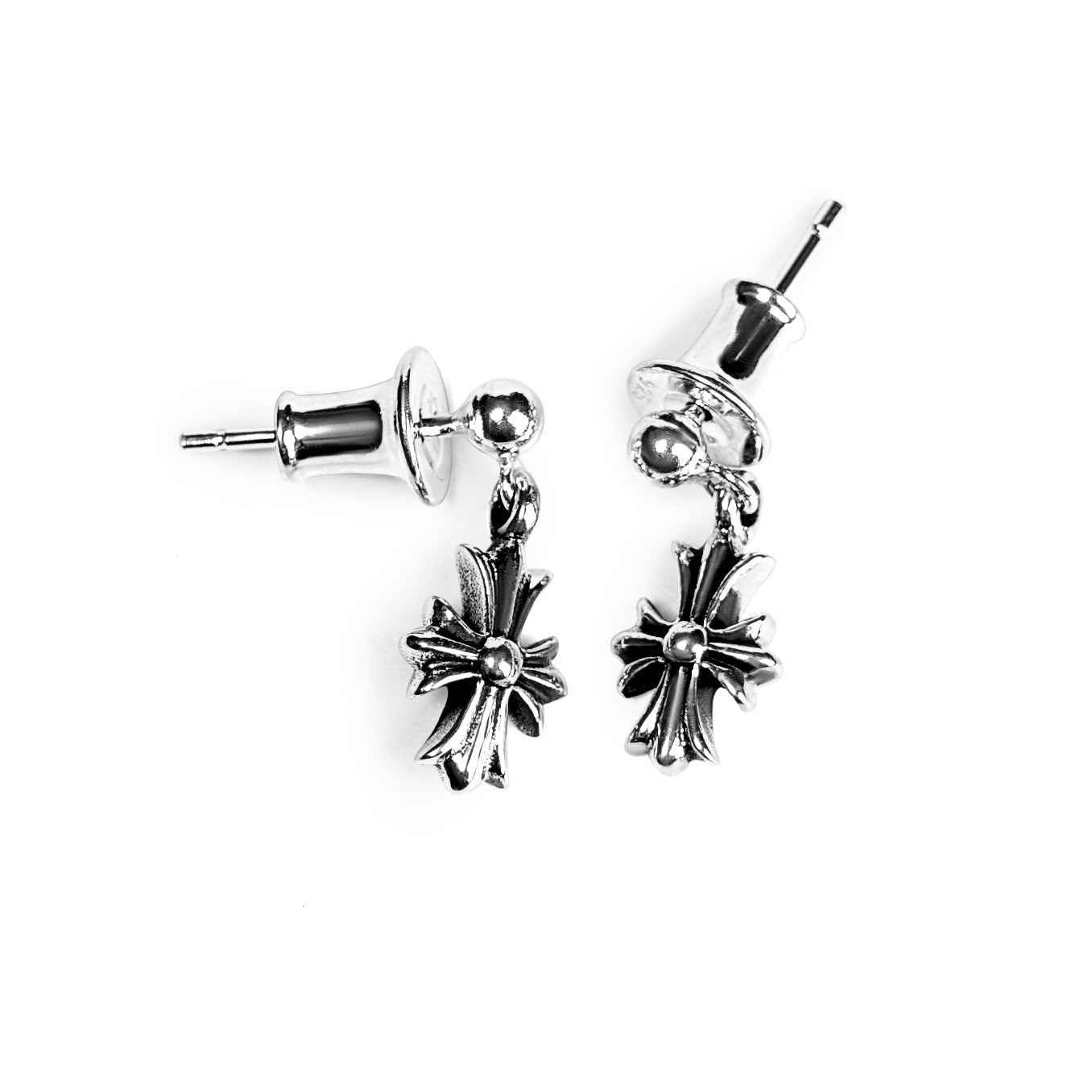 TINY E CH PLUS DROP EARRINGS