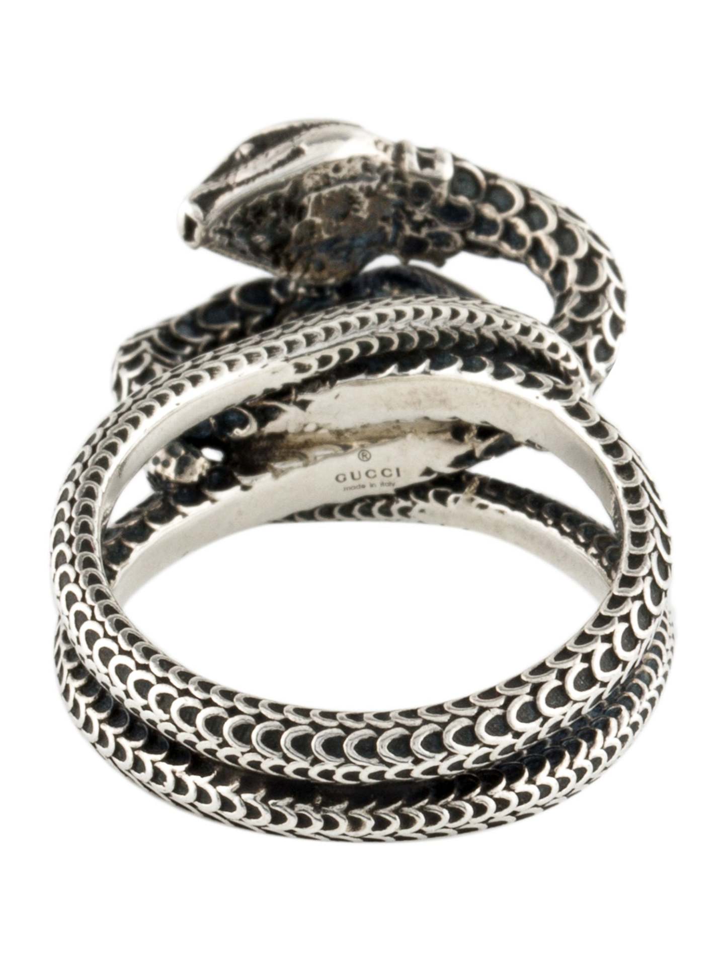 Garden Snakes Cocktail Ring