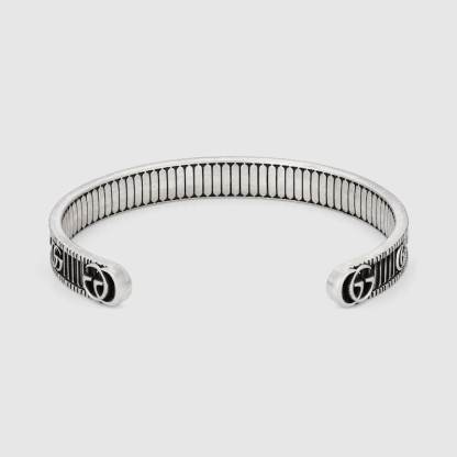 BRACELET WITH DOUBLE G IN SILVER