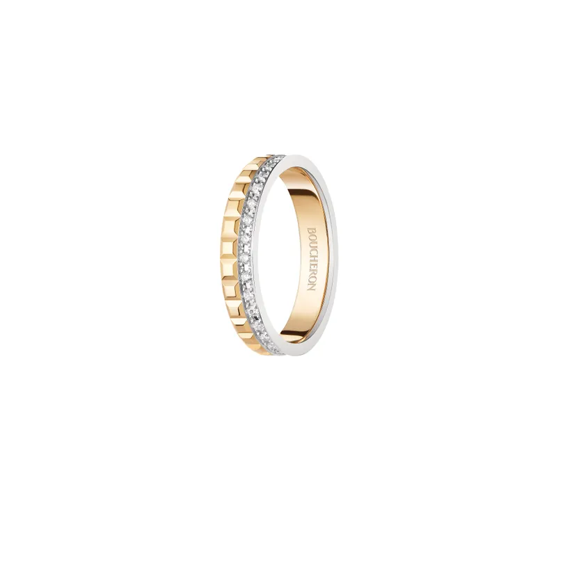 QUATRE RADIANT EDITION CLOU DE PARIS WEDDING BAND