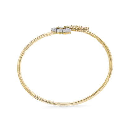 OPERA TULLE YELLOW AND WHITE GOLD BRACELET WITH MOTHER OF PEARL