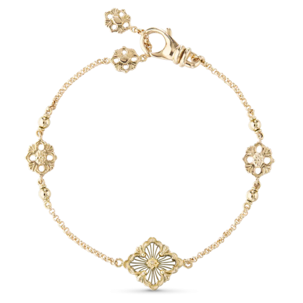 OPERA TULLE YELLOW GOLD FLEXIBLE BRACELET