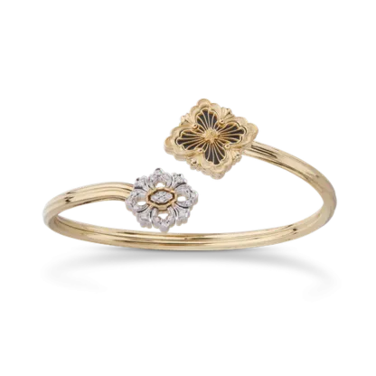 OPERA TULLE YELLOW AND WHITE GOLD SET BRACELET WITH ONYX