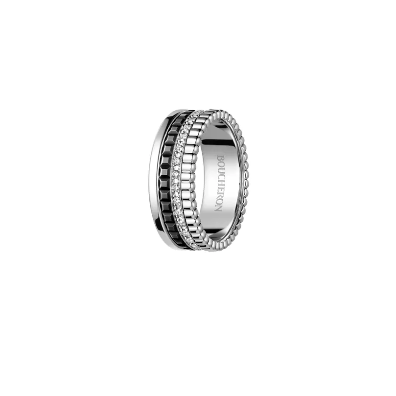 QUATRE BLACK EDITION SMALL RING