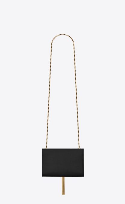 KATE SMALL TASSEL IN GRAIN DE POUDRE EMBOSSED LEATHER