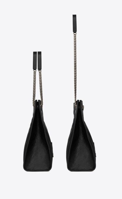 NIKI LARGE SHOPPING IN CRINKLED VINTAGE LEATHER