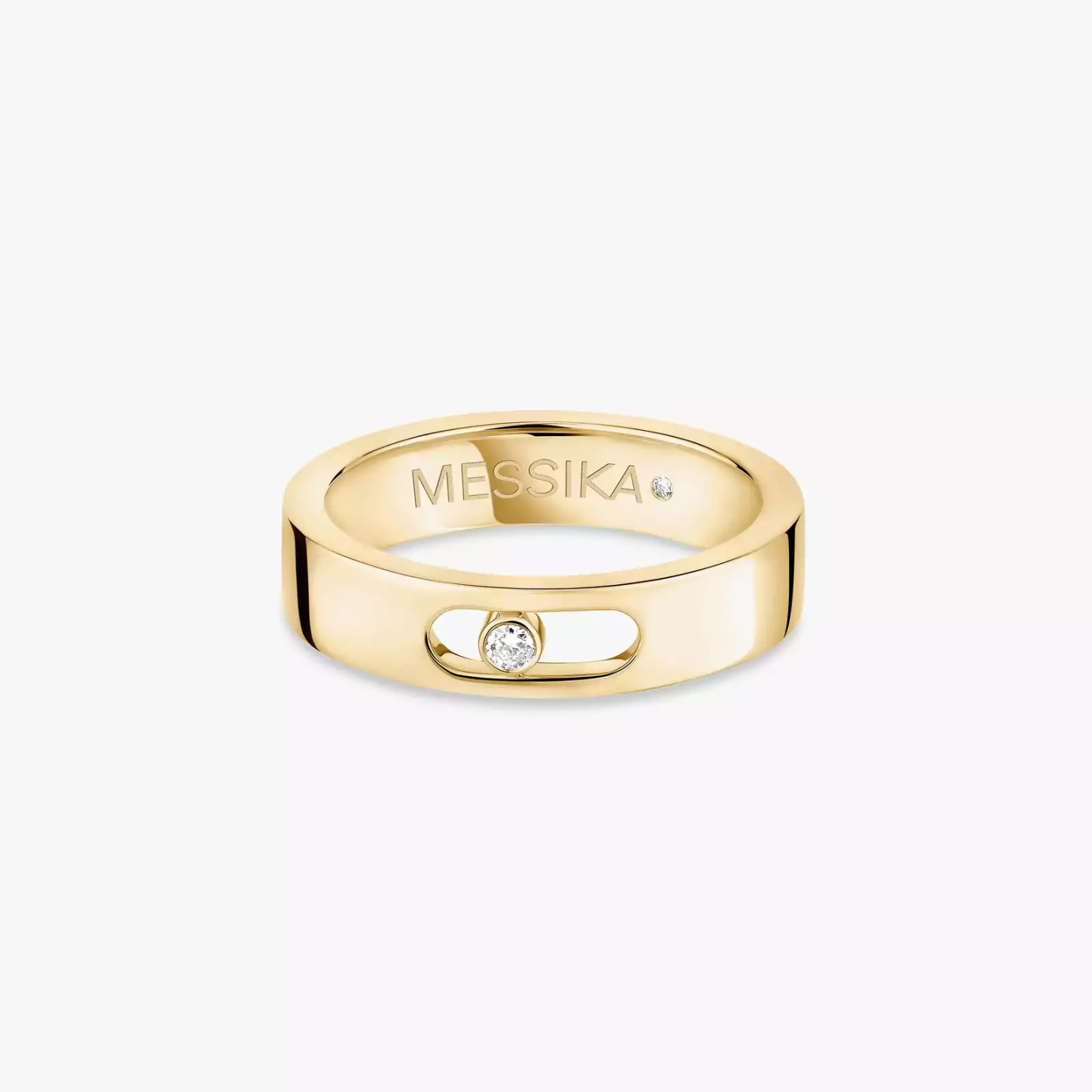 Move Joaillerie Wedding Ring Yellow Gold Diamond Ring