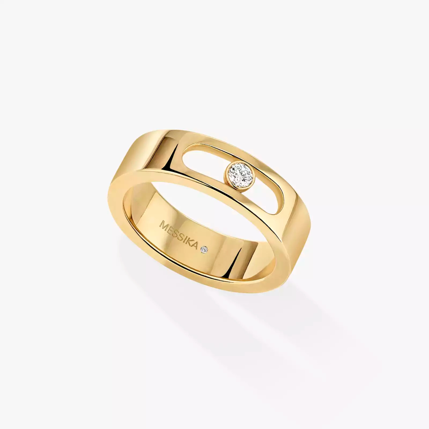 Move Joaillerie Wedding Ring Yellow Gold Diamond Ring