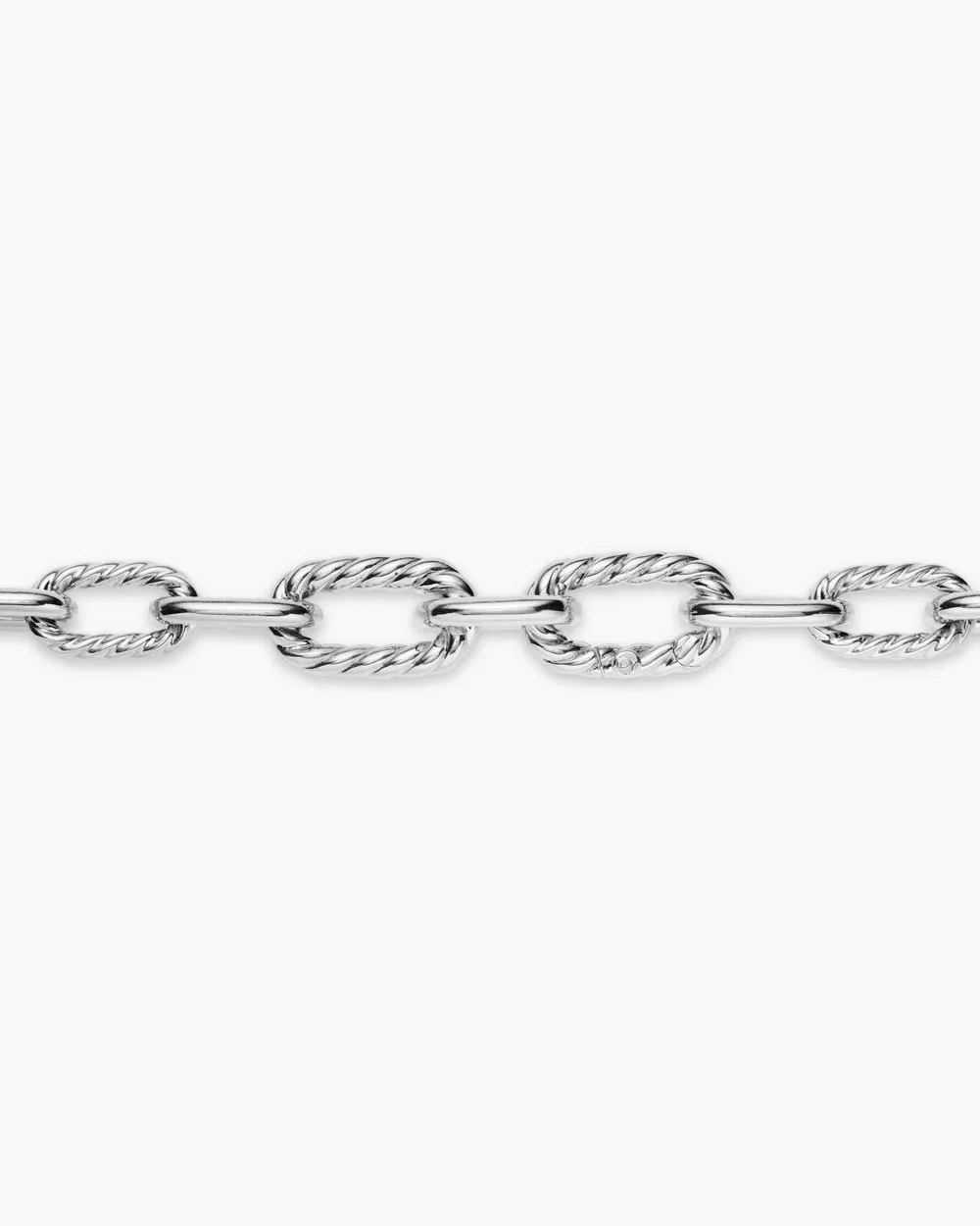 DY Madison® Chain Necklace Sterling Silver with 18K Rose Gold, 8.5mm