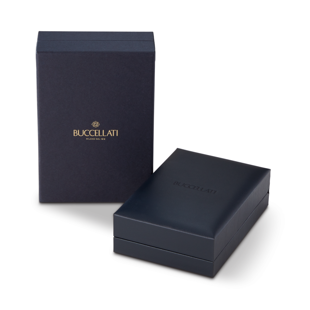 OPERA FULL PAVE' WHITE GOLD PENDANT