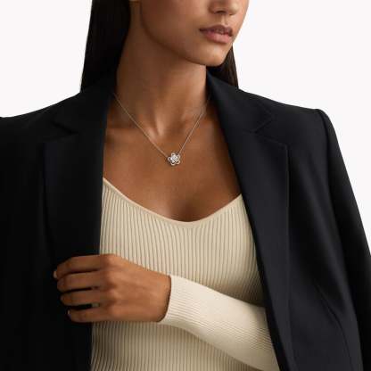 Wild Flower Diamond Pendant