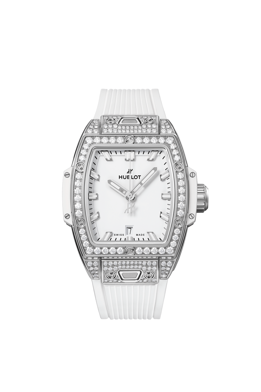 Spirit of Big Bang Steel White Pavé