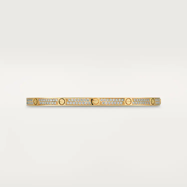 LOVE BRACELET, SMALL MODEL, PAVED