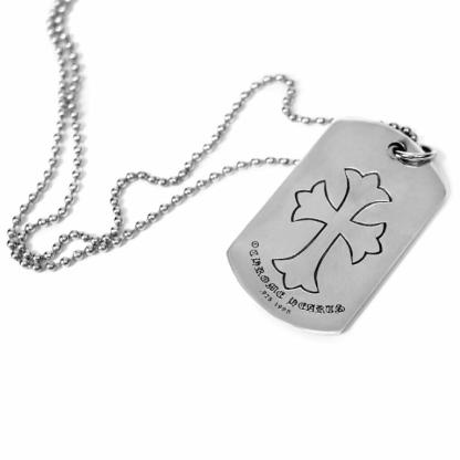 TINY CH CROSS CUTOUT DOG TAG