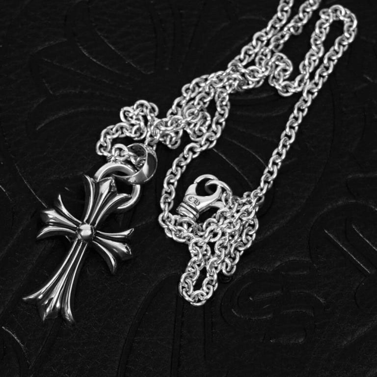 SMALL CROSS PENDANT WITH BAIL