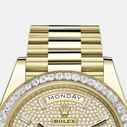 Day-Date 40mm, 18k Yellow Gold, Ref# 228398tbr-0036