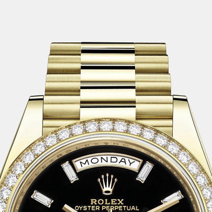 Day-Date, 40mm, 18k Yellow Gold and Diamonds, Ref# 228348rbr-0039