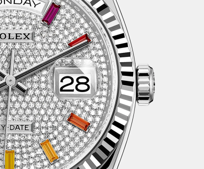 Day-Date, 36mm, Platinum, Ref# 128236-0003