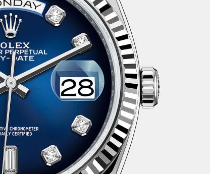 Day-Date, 36mm, Platinum, Ref# 128236-0005