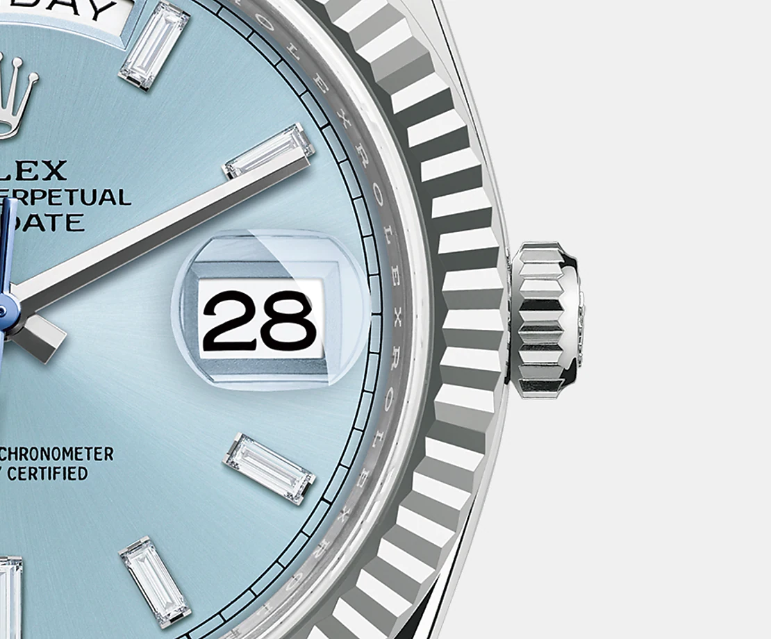 Day-Date, 40mm, Platinum, Ref# 228236-0006