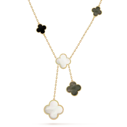 MAGIC ALHAMBRA NECKLACE, 6 MOTIFS & MAGIC ALHAMBRA BRACELET, 5 MOTIFS