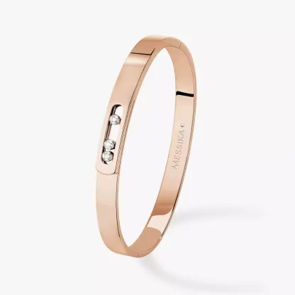 Move Noa Bangle Pink Gold Bracelet