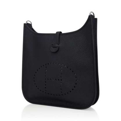 Evelyne PM Black Clemence Palladium Hardware