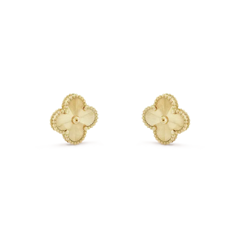 Vintage Alhambra 3‑Piece Set – Necklace, Bracelet & Earrings