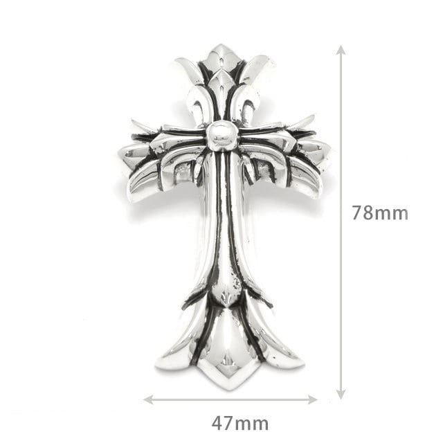 LARGE DOUBLE CROSS PENDANT