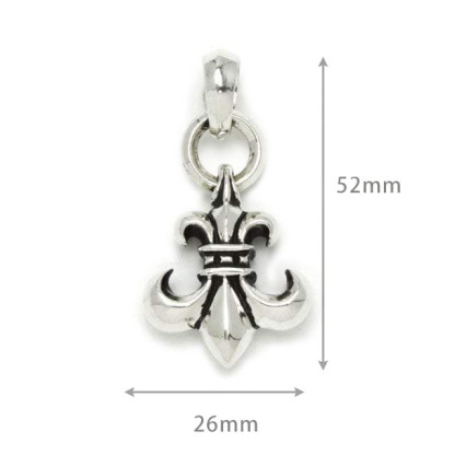 BS FLEUR PENDANT WITH BAIL